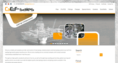 Desktop Screenshot of gefsales.com